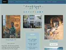 Tablet Screenshot of dougrugh.com